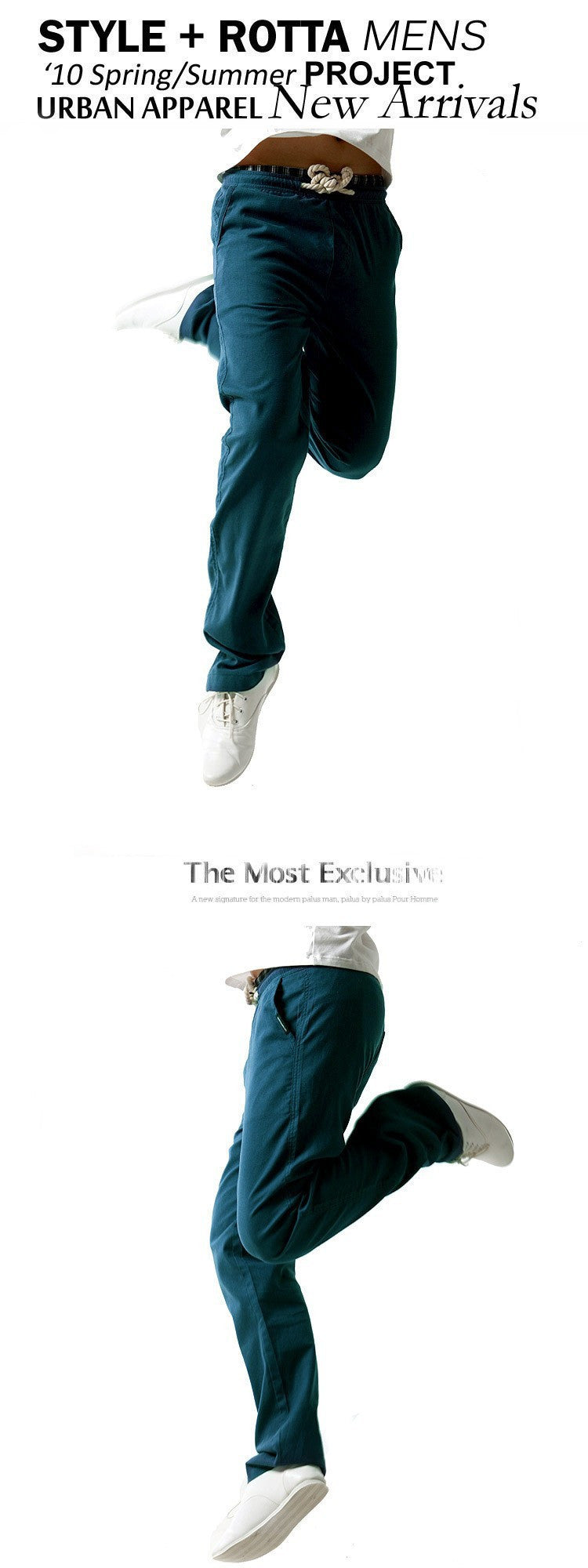 New Arrival Summer Linen Robe Super Ventilate Men Casual Wear Pants Comfort Big Size KZ0053