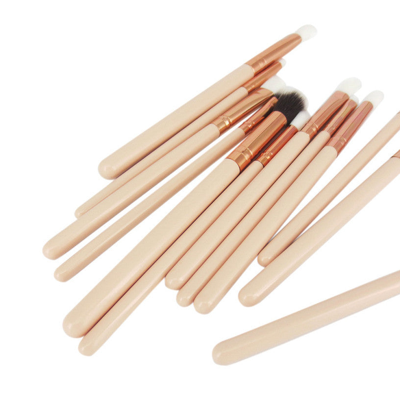 12Pcs Cosmetic Brush Makeup Foundation Powder Brush Sets Kits Tools