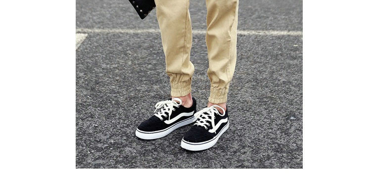 Hot Selling 2016 Spring Autumn Mens Joggers Pants Casual Solid Ankle-tied Youths Men Trousers Kids Pants(Asian Size)