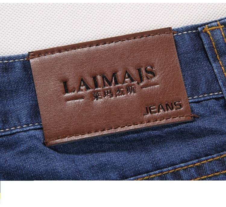 2016 summer thin denim trousers male straight denim shorts jean men plus size short jeans knee-length pants brand casual jeans