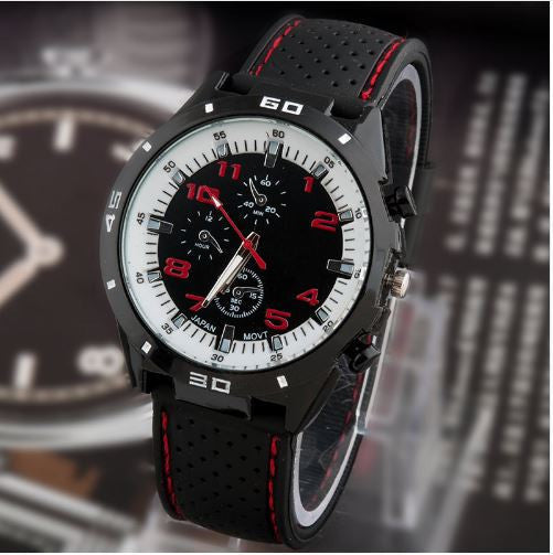 2016 new Casual Quartz watch men military Watches sport Wristwatch Dropship Silicone Clock Fashion Hours