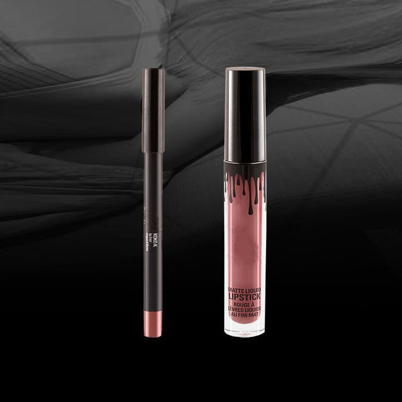 Kylie Lip Kit kylie jenner cosmetic Lipstick Kylie lipgloss liquid matte 8 colors lipliner in stock