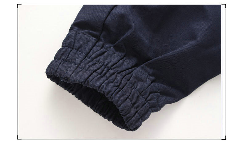 Hot Selling 2016 Spring Autumn Mens Joggers Pants Casual Solid Ankle-tied Youths Men Trousers Kids Pants(Asian Size)